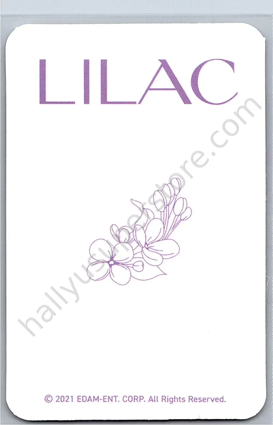 IU - IU - [LILAC] MD photocard set