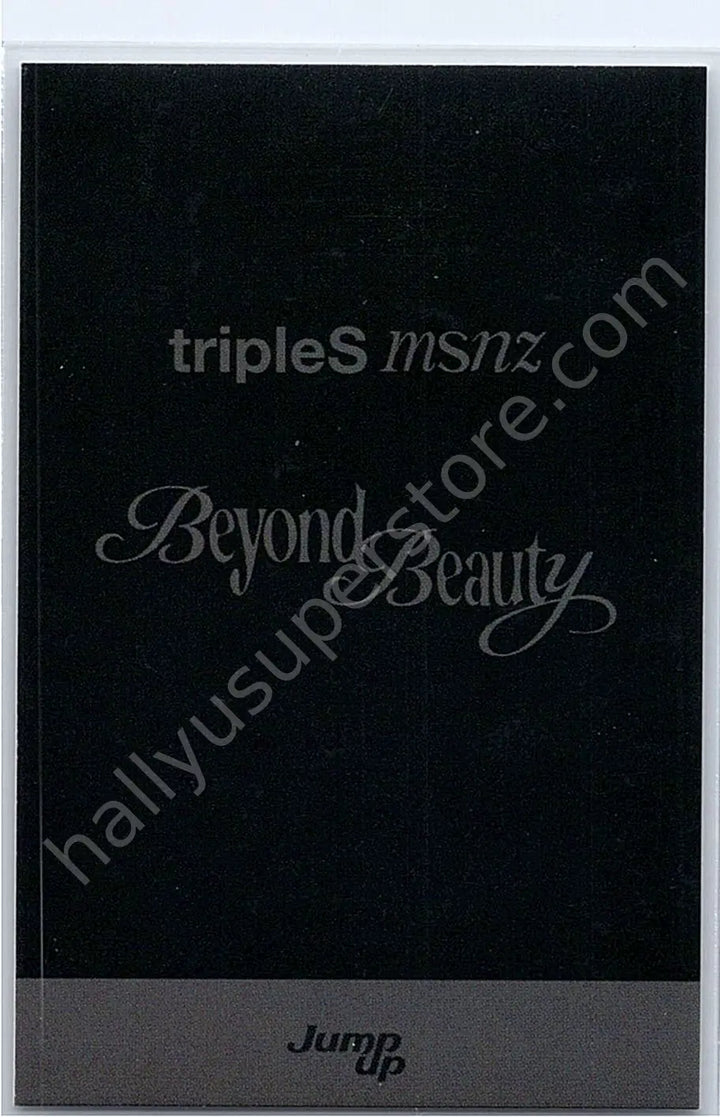 tripleS - Jiwoo - Beyond Beauty Jump-up polaroid video call (fancall)