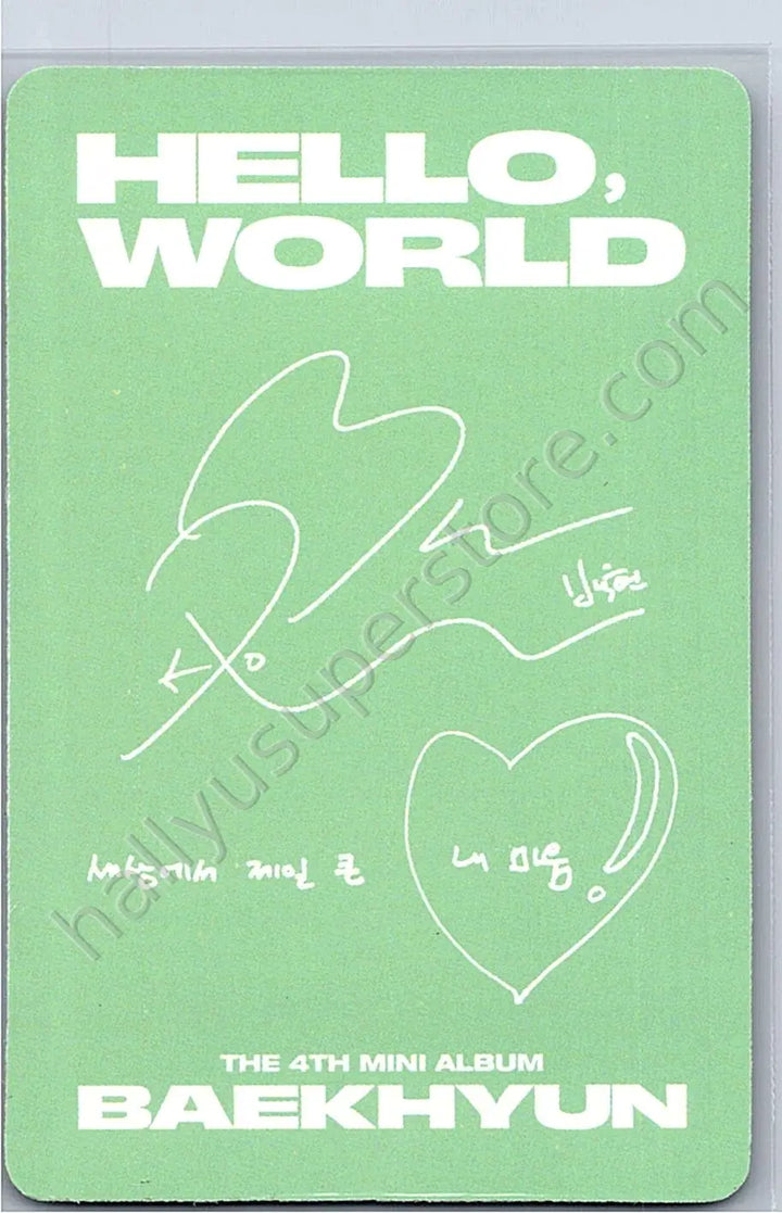 EXO - Baekhyun - Hello, World