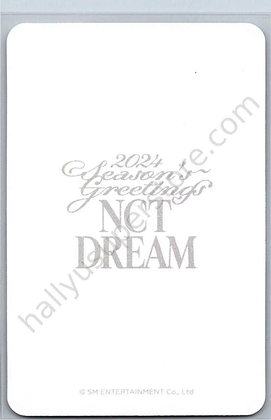 NCT DREAM - Jisung - 2024 Season’s Greetings B version trading card