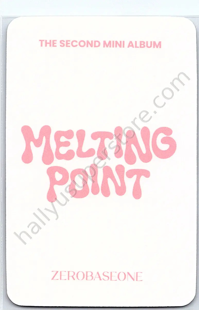 ZEROBASEONE - Matthew - Melting Point