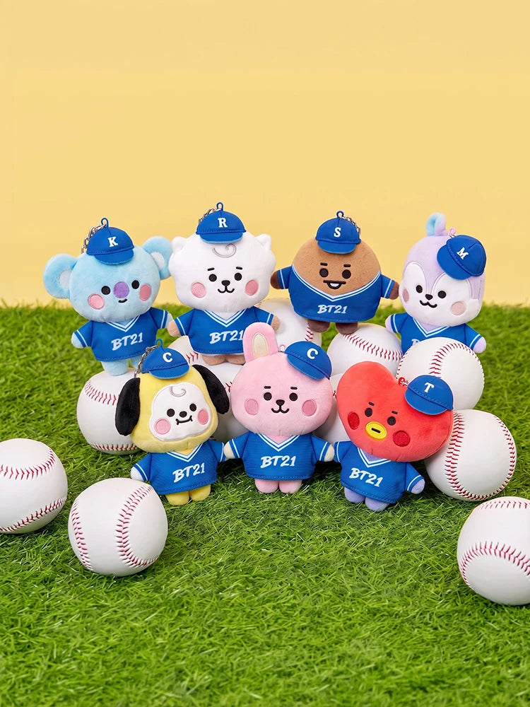 [Pre-Order] BT21 - BaseBall Finger Plush Keyring