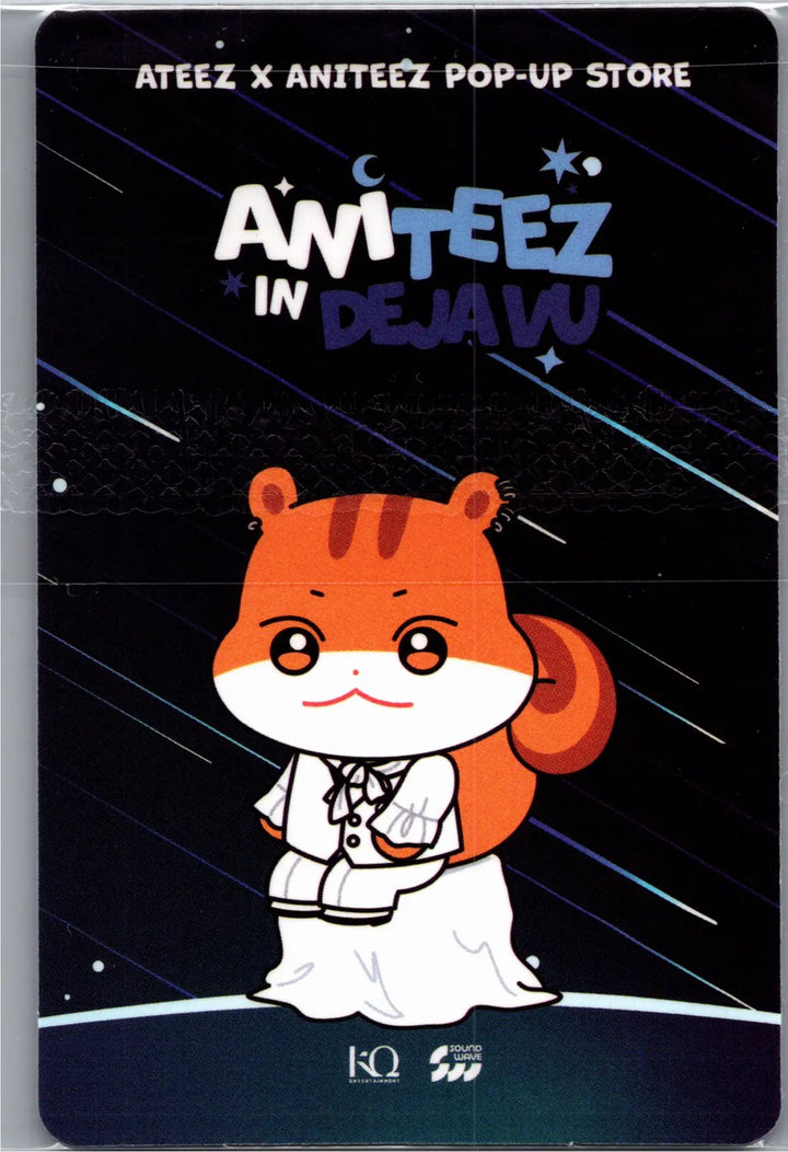 ATEEZ "ANITEEZ IN Deja Vu" - ATEEZ X ANITEEZ POP-Store Official MD Event Photocard (2) [26.08.21]