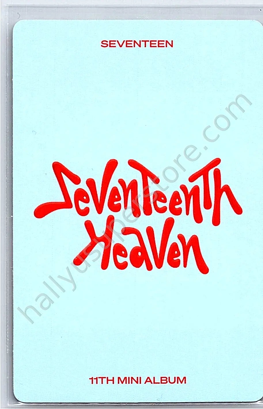 SEVENTEEN - Jun - Seventeenth Heaven 2:14 PM version album photocard