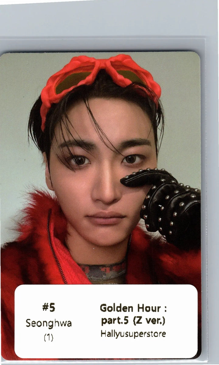 ATEEZ "GOLDEN HOUR : Part.5" - Official Photocard (Z ver.) [26.06.26]