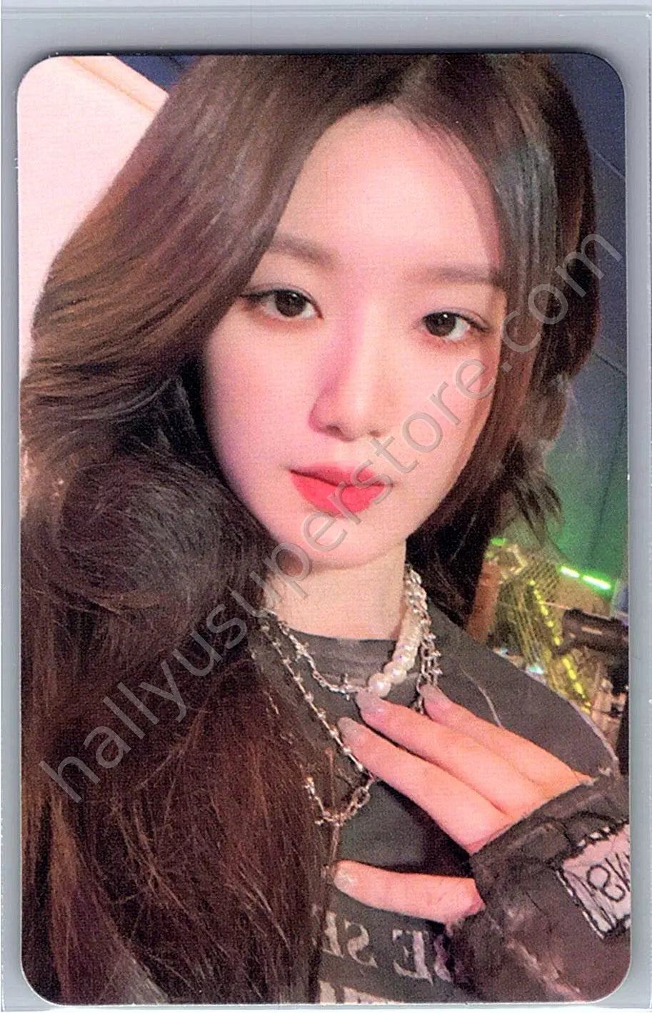 i-dle - Shuhua - (G)I-DLE x Frank Burger brand collaboration photocard set round 1