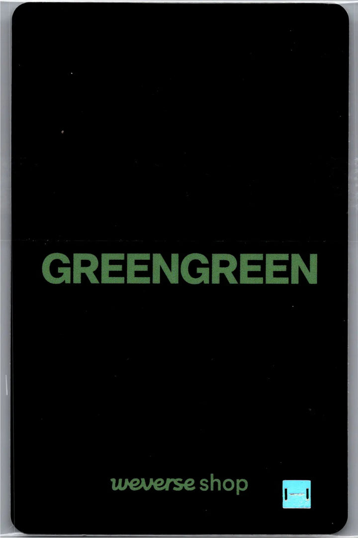 CORTIS The 2nd EP "GREENGREEN" - Weverse Shop Lucky Draw Event Photocard R3 [26.07.27]