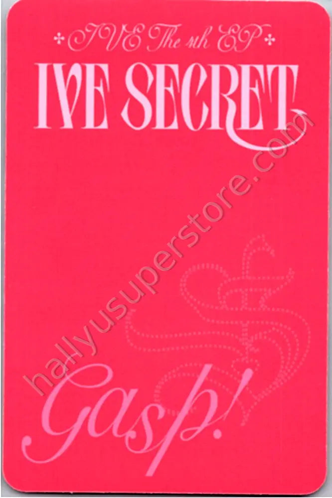 IVE - Liz - IVE SECRET