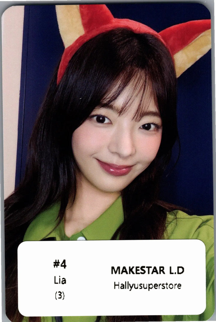 ITZY "Motto"- Makestar Lucky Draw Event Photocard R2 [26.08.25]