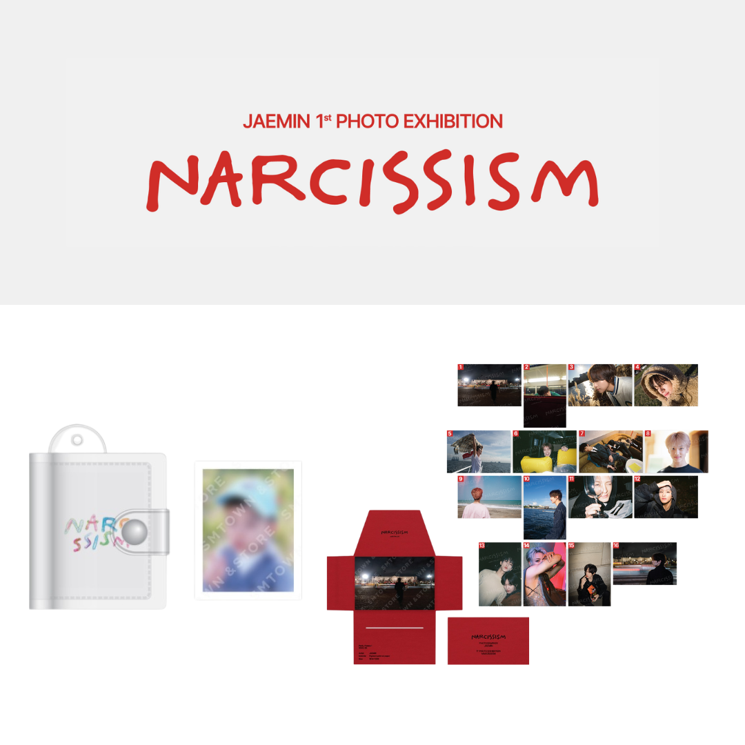 Jaemin (of NCT) - 1st Photo Exhibition "Narcissism" Official MD (Photo Keyring, AR Voice Card) - HALLYUSUPERSTORE