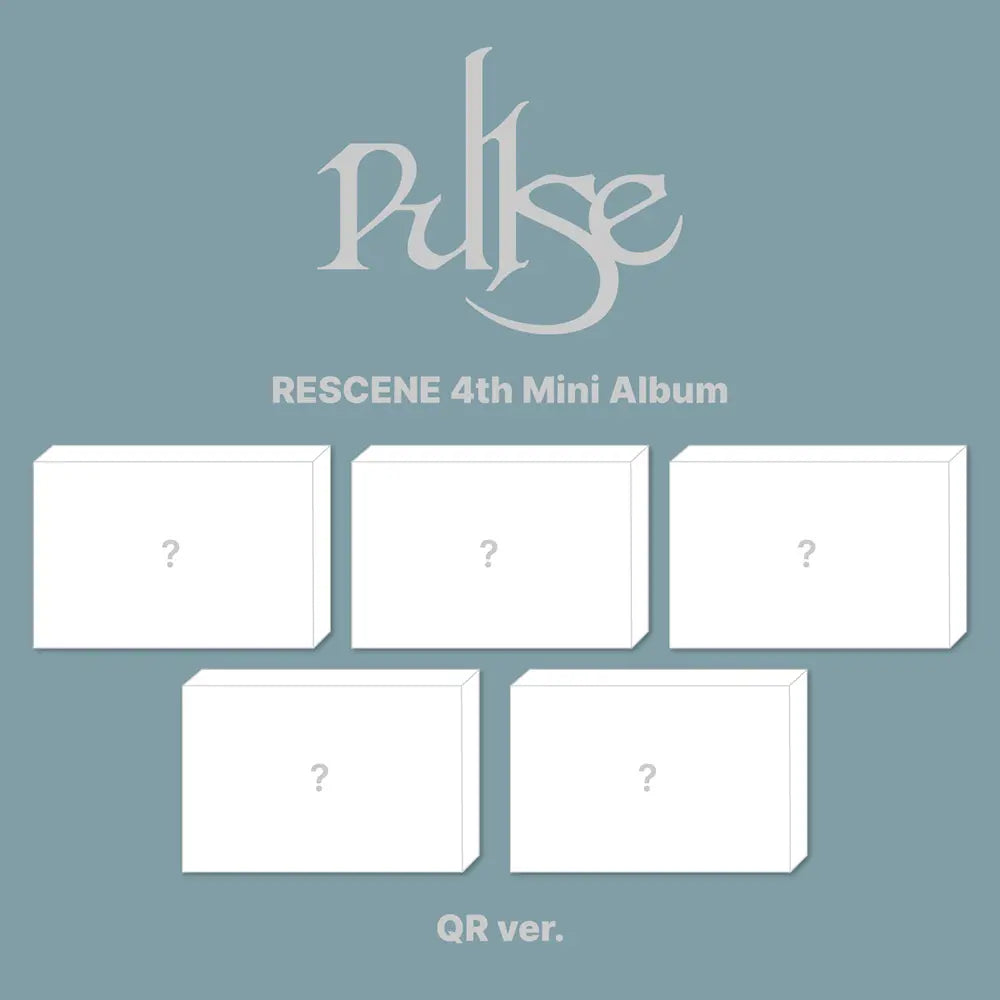 [Pre-Order] RESCENE - 4th Mini Album [PULSE] (QR ver.)