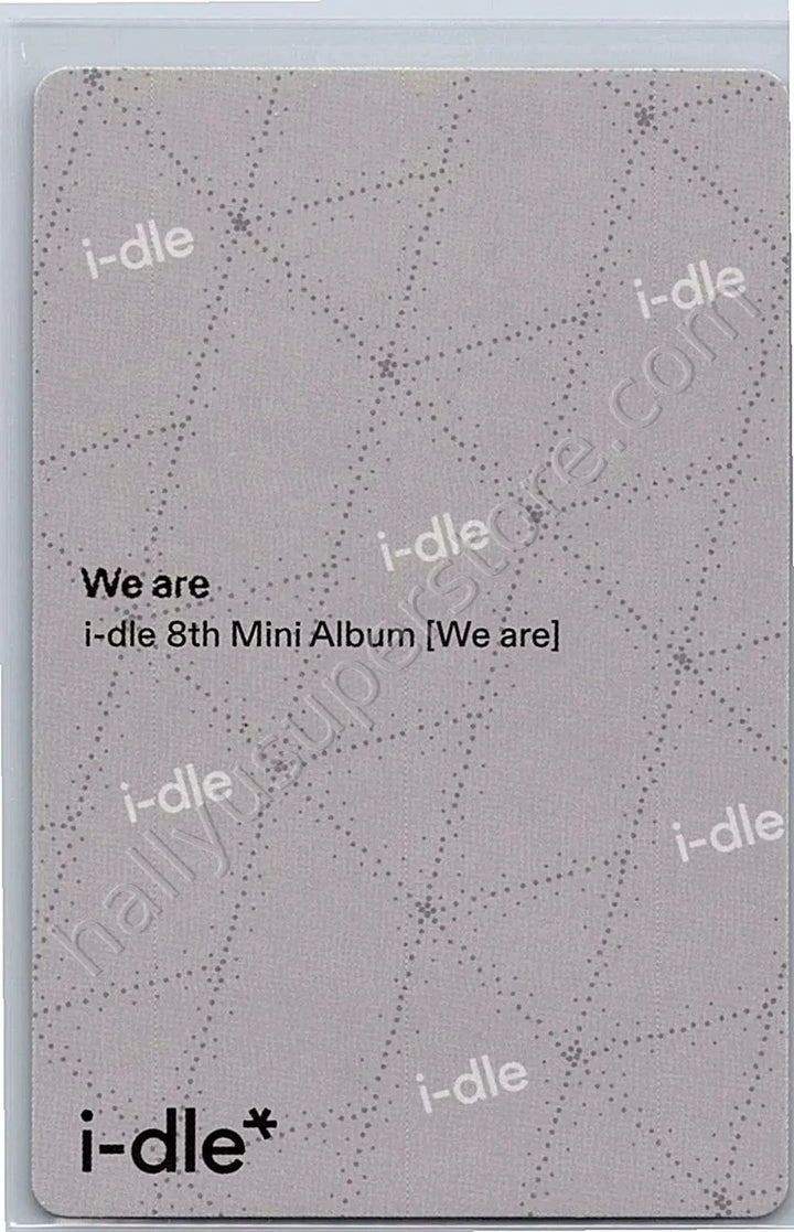 i-dle - Minnie - We are album photocard jewel case version