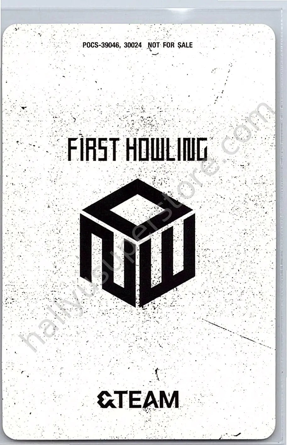 &amp;TEAM - Nicholas - First Howling : NOW album photocard standard version