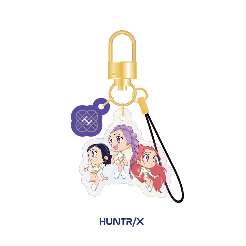[Pre-Order] KPOP DEMON HUNTERS - OFFICIAL LIGHT STICK KEYRING CHARM