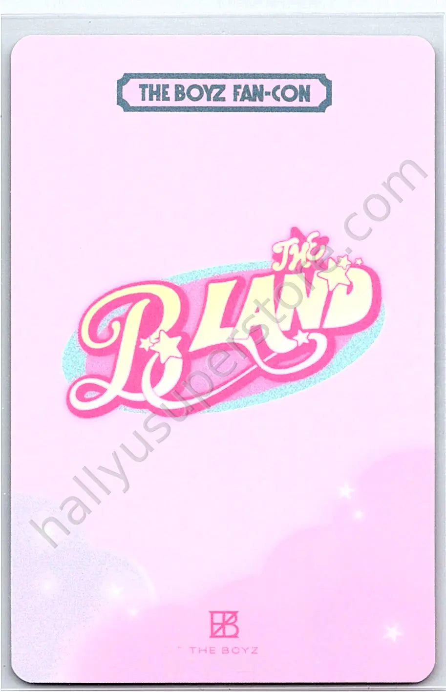 THE BOYZ - Kevin - THE B-LAND day 3 entrance / attendance benefit