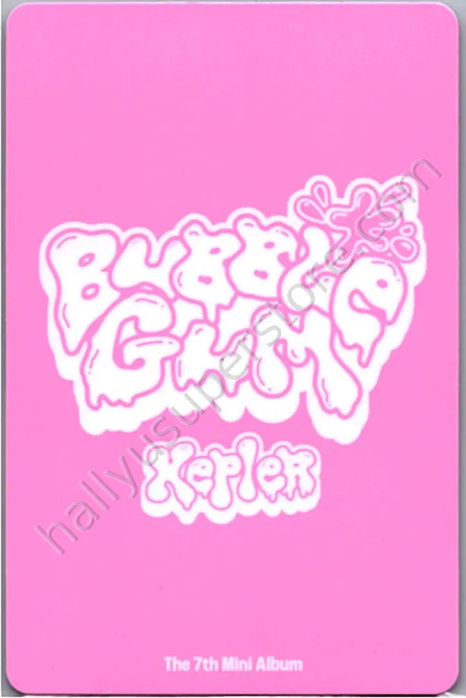 Kep1er - Xiaoting - BUBBLE GUM