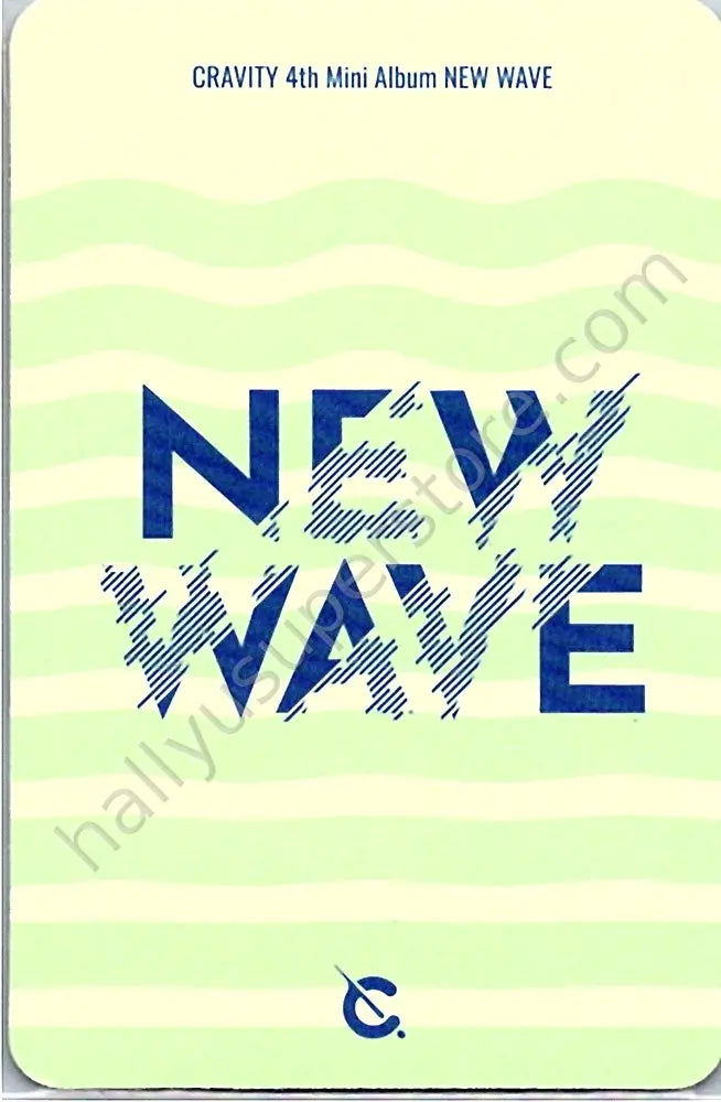 CRAVITY - Unit - NEW WAVE album photocard come version