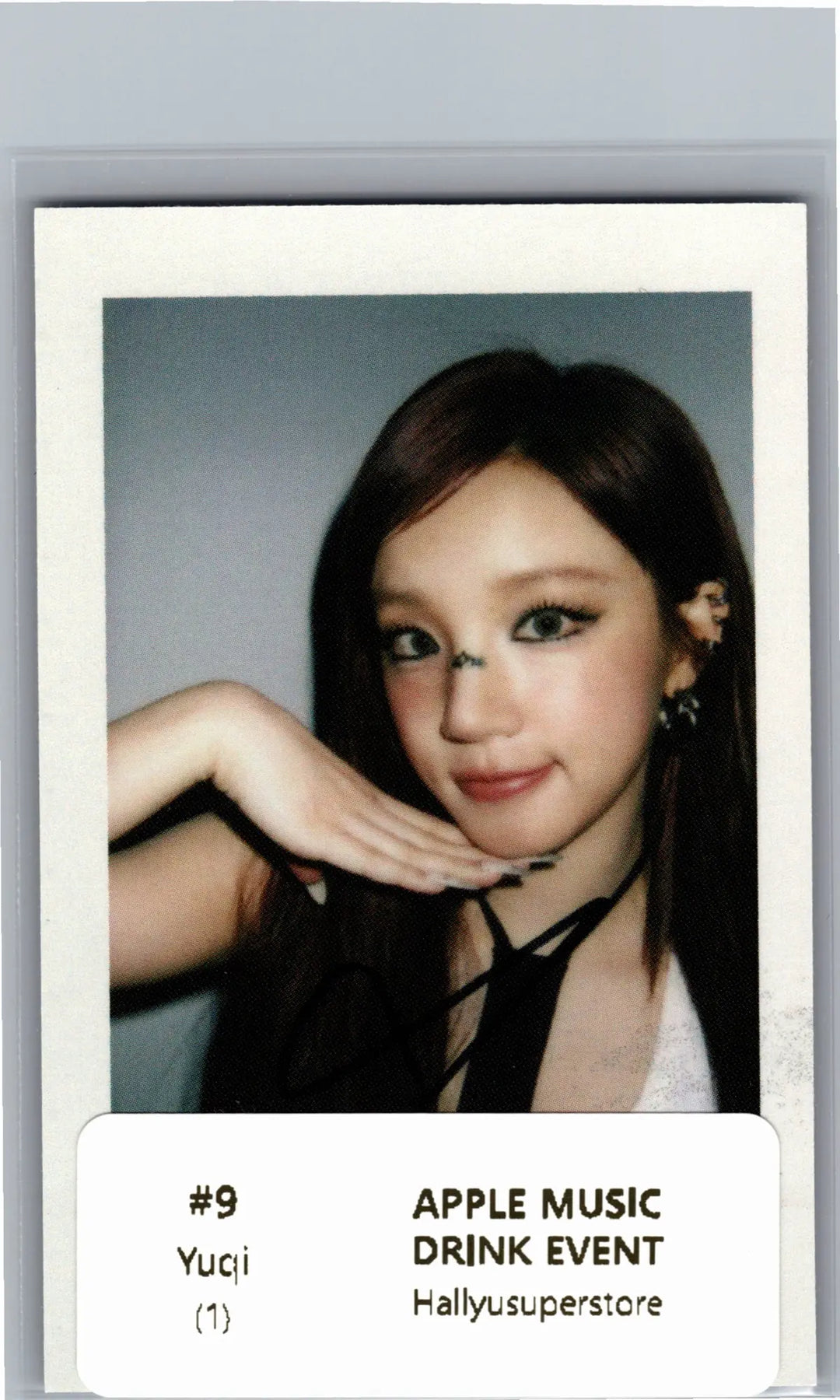 I-DLE "We made" - Apple Music Drink Event Photocard, Polaroid type Photocard [26.07.09]
