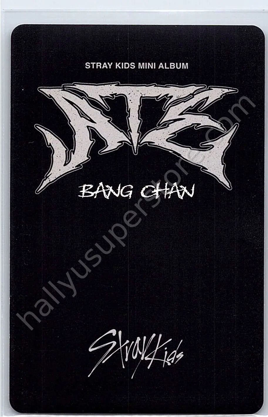 Stray Kids - Bang Chan - ATE A version album photocard nemo version photocard set