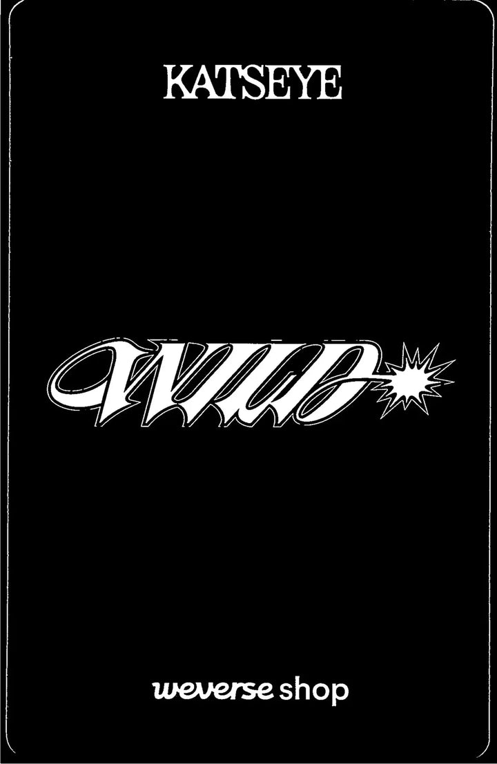 KATSEYE "WILD" - Weverse Shop Pre-Order Benefit Photocard (Photobook Ver.) [26.08.18][Restocked 08/19]