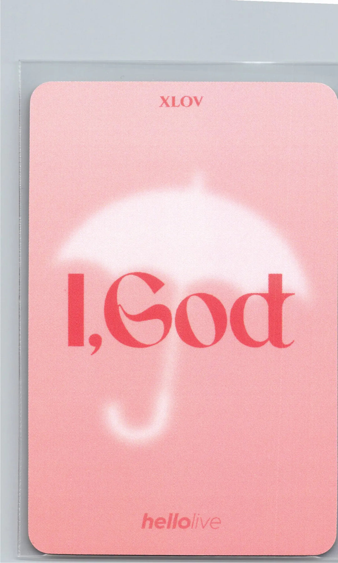 XLOV "I,God" - Hellolive Fansign Event Photocard [26.06.24]