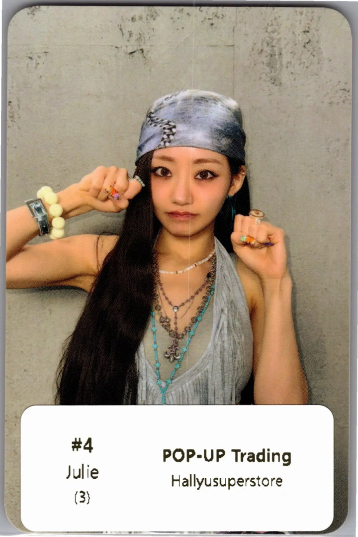 KISS OF LIFE "SWEAT" - POP-UP Store Random Trading Photocard [26.08.05]