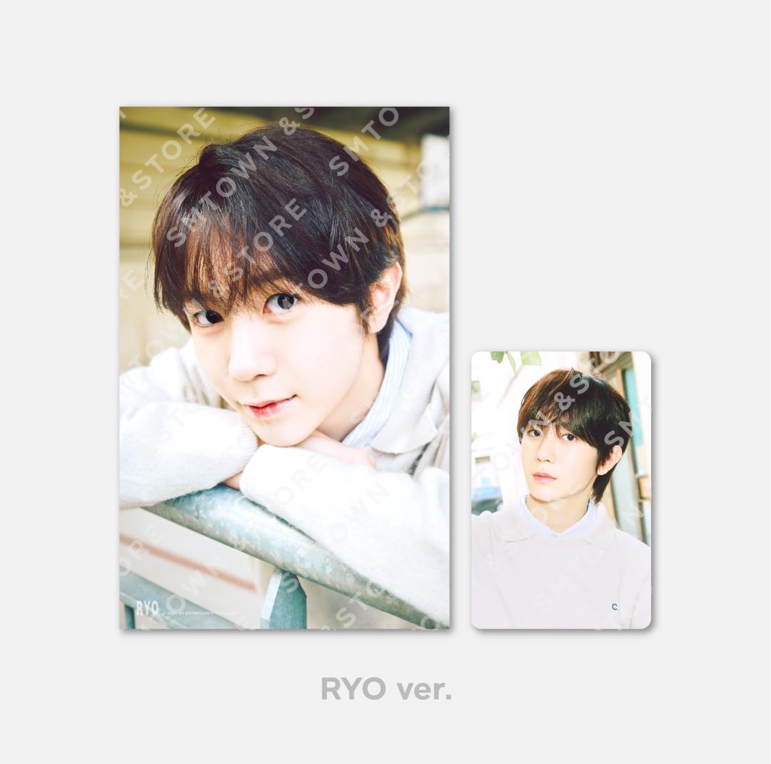 NCT Wish - "Wish Station" Official MD (4x6 Photo, Postcard + Hologram Photocard) - HALLYUSUPERSTORE