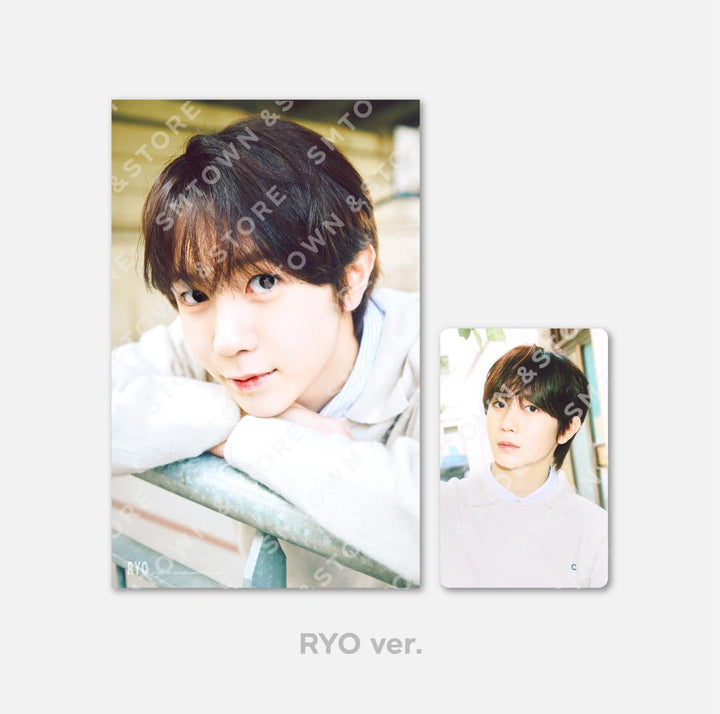 NCT Wish - "Wish Station" Official MD (4x6 Photo, Postcard + Hologram Photocard) - HALLYUSUPERSTORE