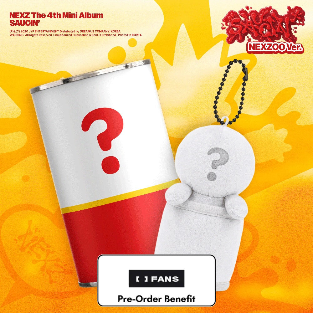 [Pre-Order] NEXZ - 4th Mini Album [SAUCIN] (NEXZOO Ver.) + Pre-Order Benefit (Choose Version)