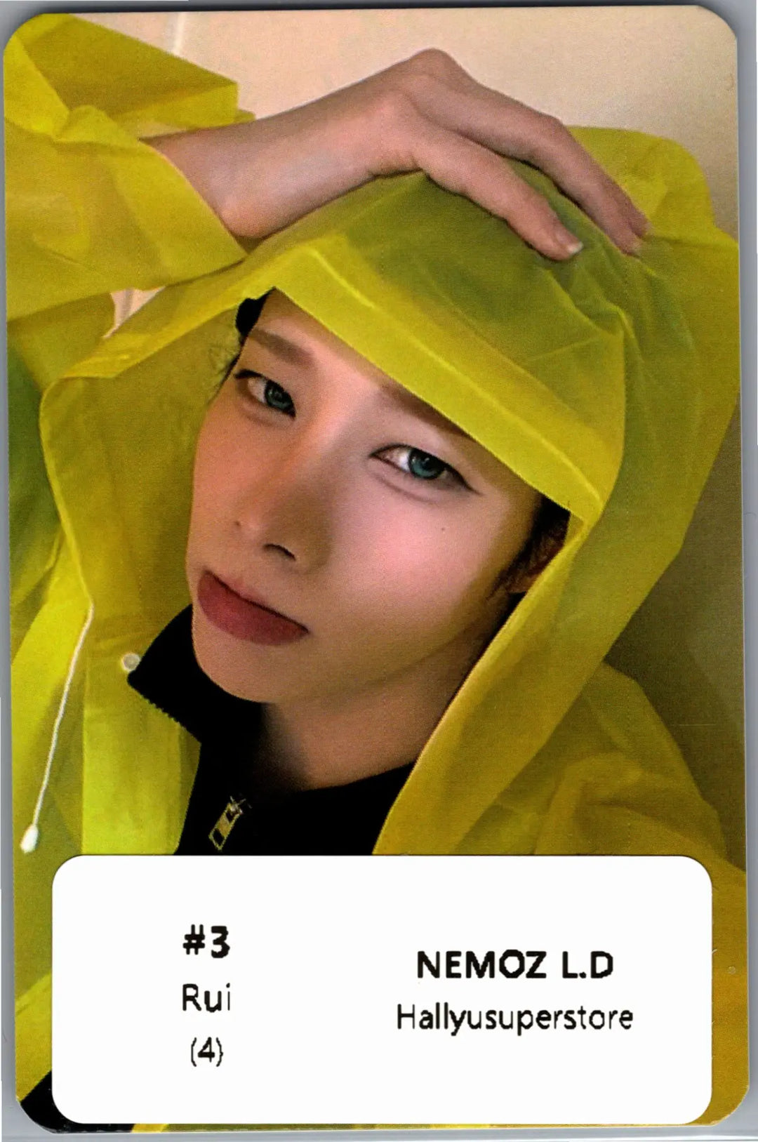 XLOV "I,God" - NEMOZ Lucky Draw Event Photocard R3 [26.08.18]