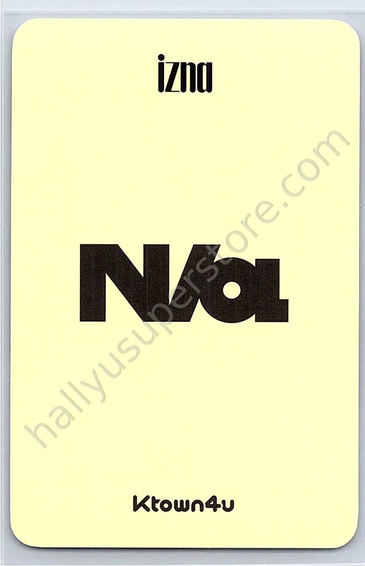 izna - Choi Jungeun - N/a fansign ktown4u nemo version pob (pre-order benefit)