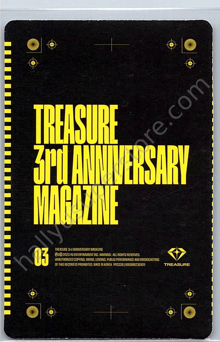 TREASURE - Doyoung - 3rd Anniversary Magazine photocard set