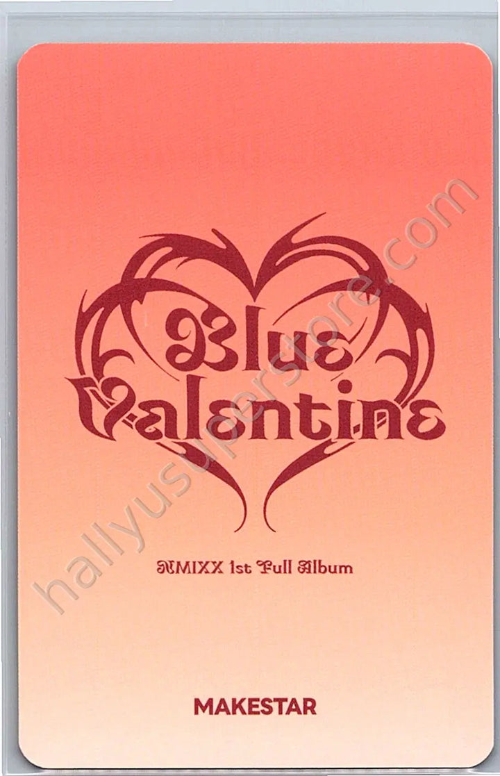 NMIXX - Lily - Blue Valentine lucky draw (LD) makestar round 32 standard version