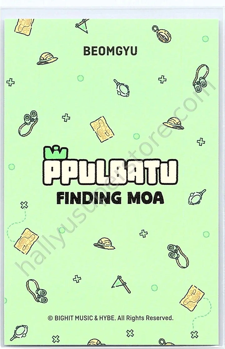 TOMORROW X TOGETHER - Beomgyu - ppulbatu finding moa