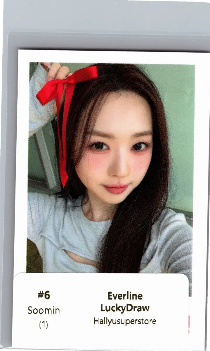 TripleS "LOVE&amp;POP pt.1" - Everline Lucky Draw Event Polaroid type Photocard (Objekt Music Album Ver.) [26.06.18]