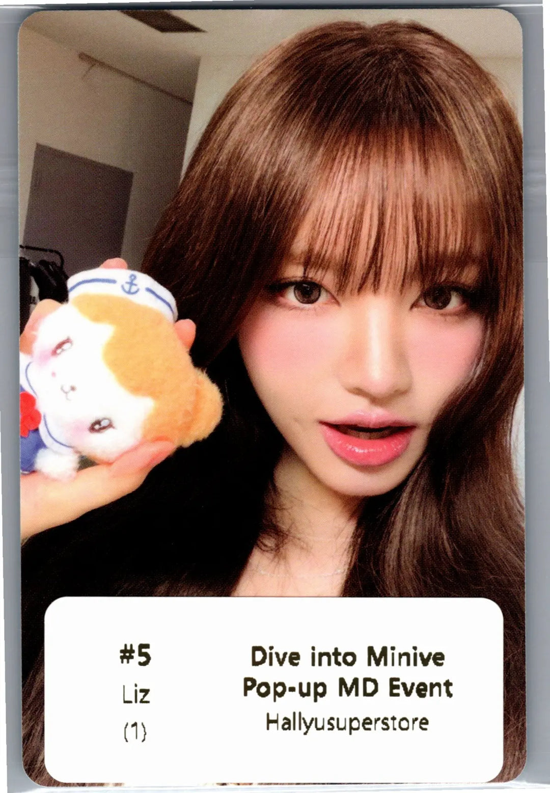 IVE - "Dive into Minive" POP-UP Store Official MD Event Photocard [26.07.30]