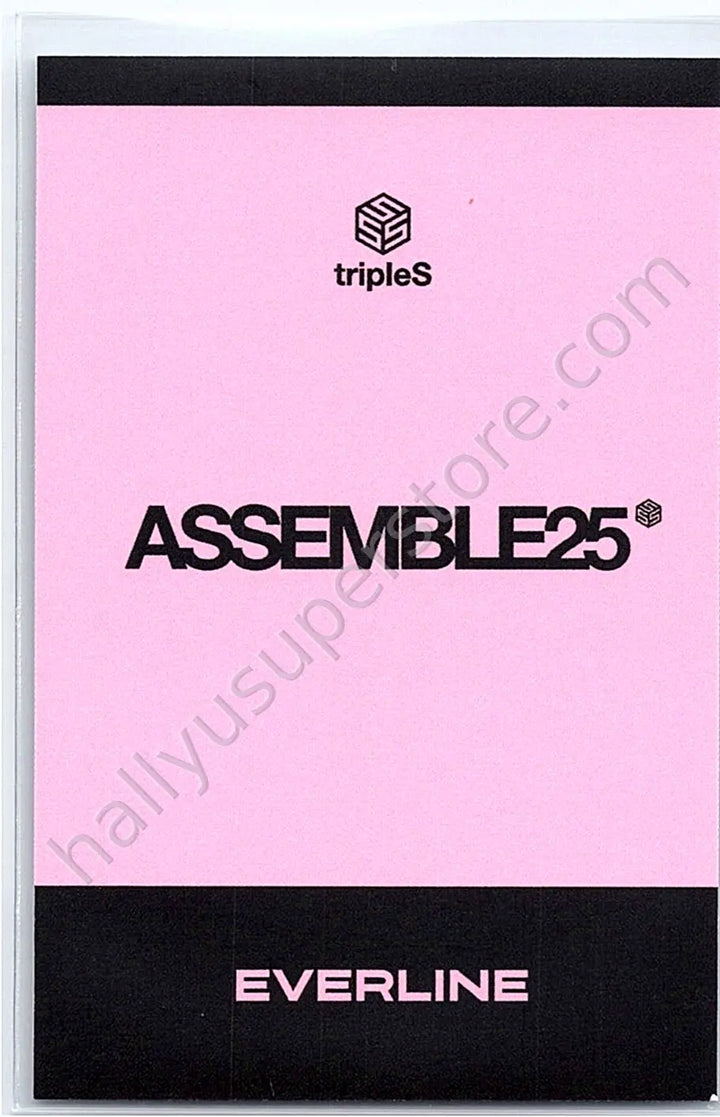 tripleS - Nien - Assemble25 everline fansign