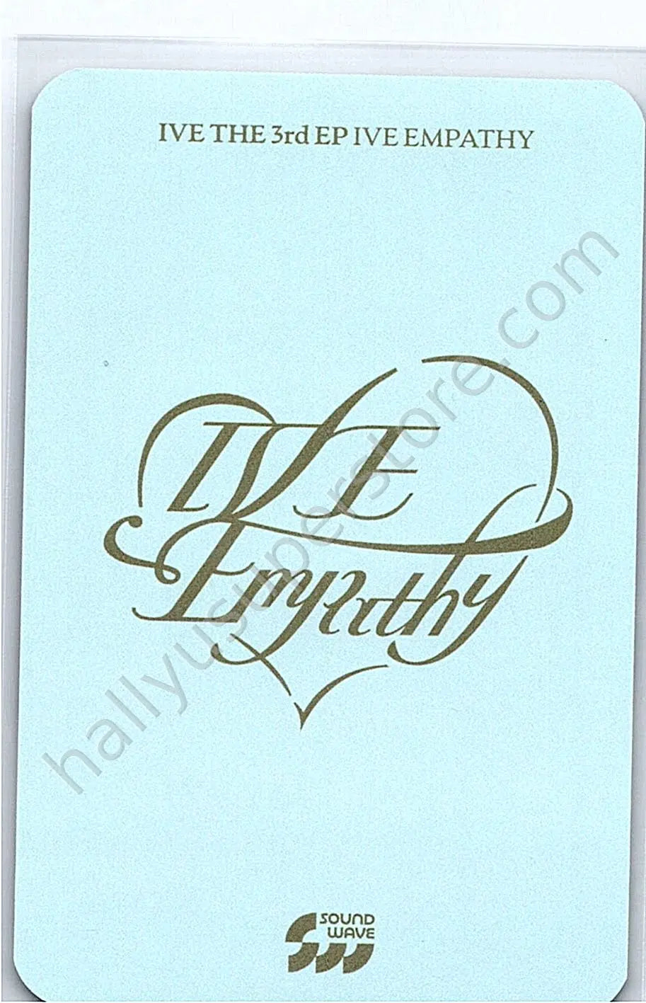 IVE - Wonyoung - IVE EMPATHY lucky draw (LD) round 1 soundwave