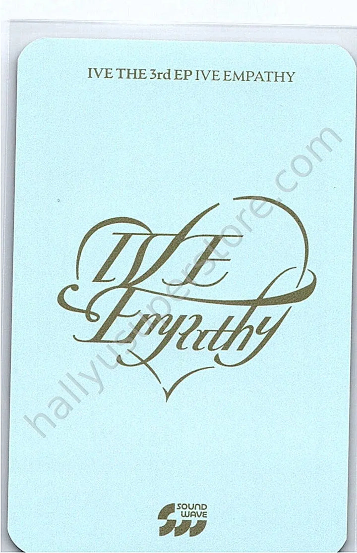 IVE - Wonyoung - IVE EMPATHY lucky draw (LD) round 1 soundwave
