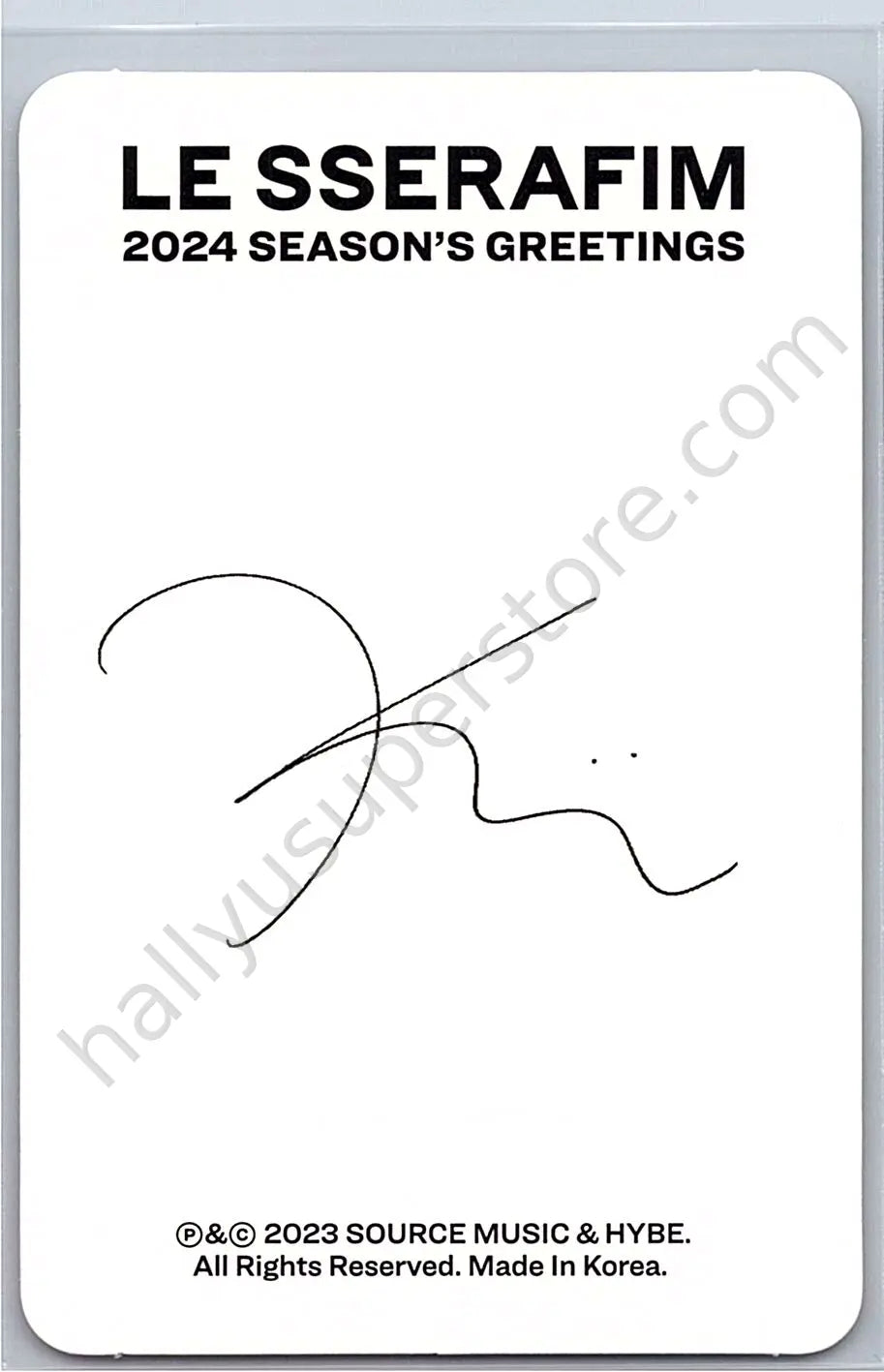 LE SSERAFIM - Kazuha - 2024 Season&