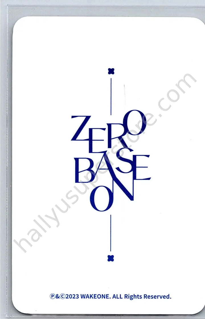 ZEROBASEONE - Hanbin - The Moving Seoul Pop-up Store L holder merch photocard photocard set white version