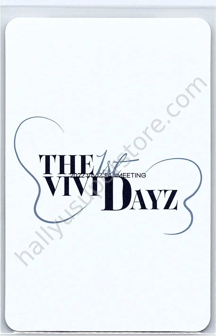 VIVIZ - SinB - The 1st ViviDayz fanclub merch photocard trading card