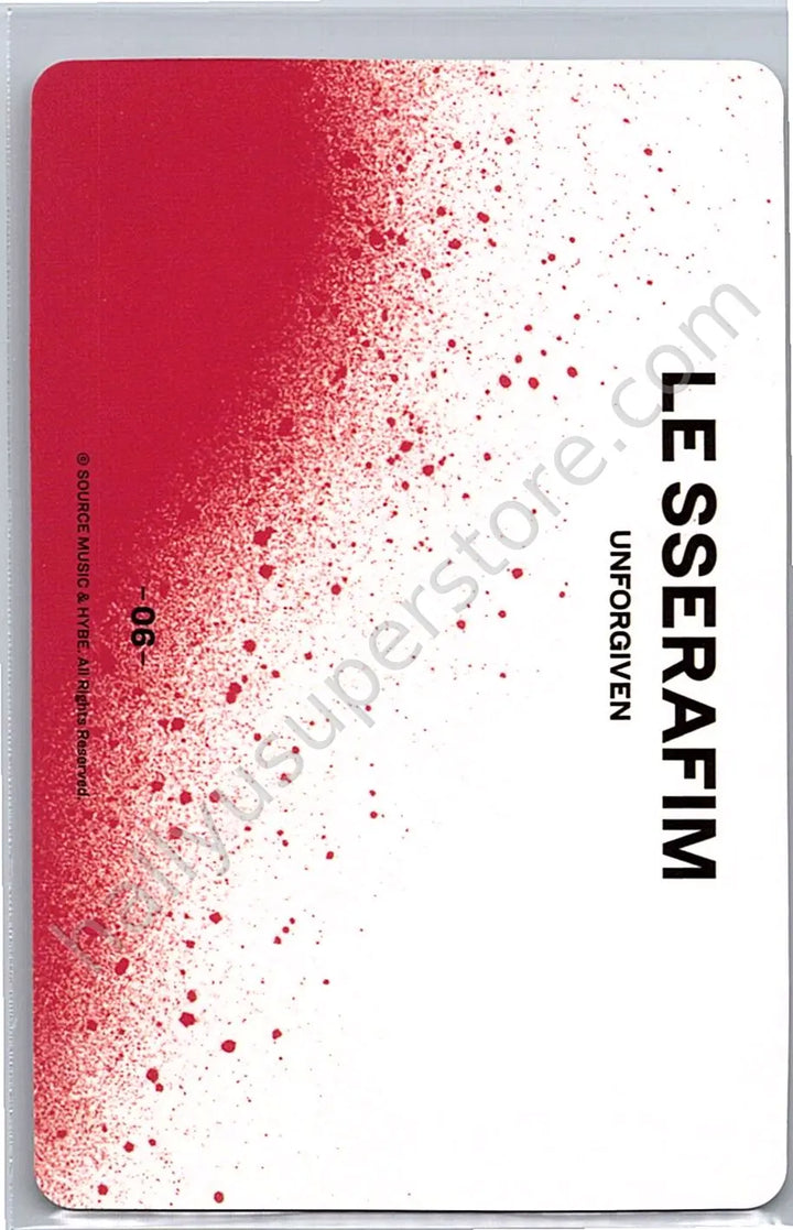 LE SSERAFIM - Unit - UNFORGIVEN