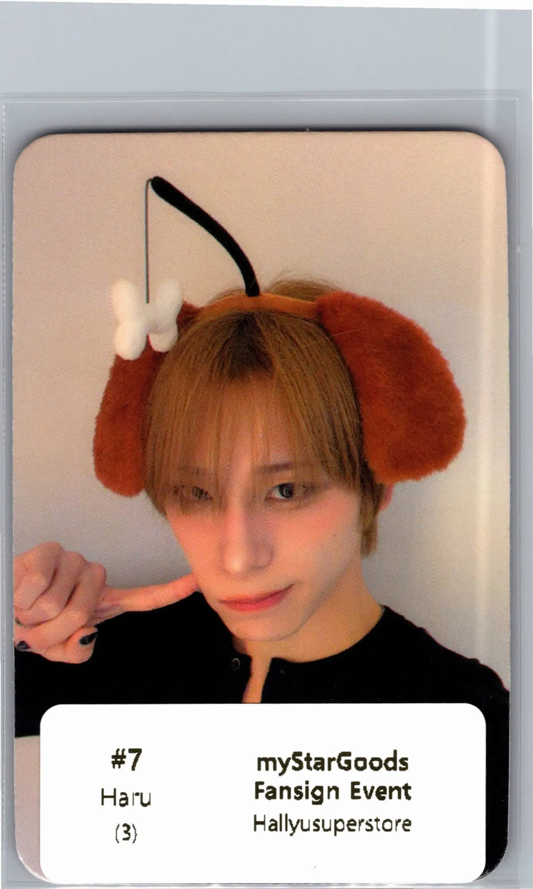 XLOV "I,God"- MyStarGoods Fansign Event Photocard R3 [26.07.03]