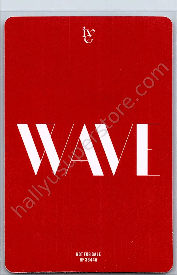 IVE - Yujin - WAVE album photocard standard version