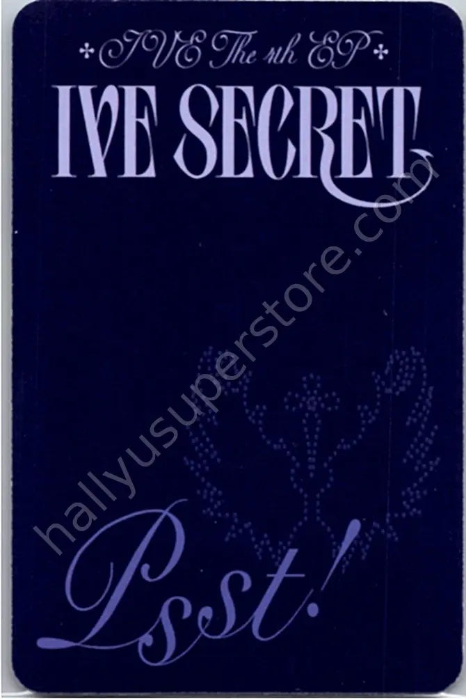 IVE - Leeseo - IVE SECRET