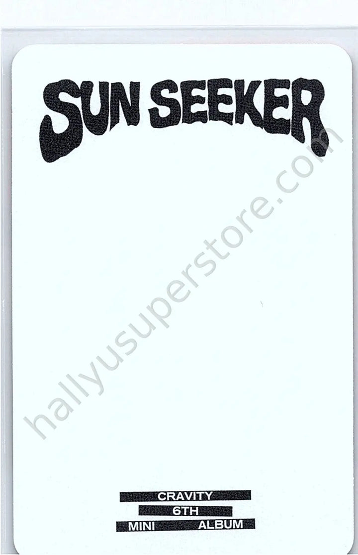CRAVITY - Unit - SUN SEEKER album photocard pacer version
