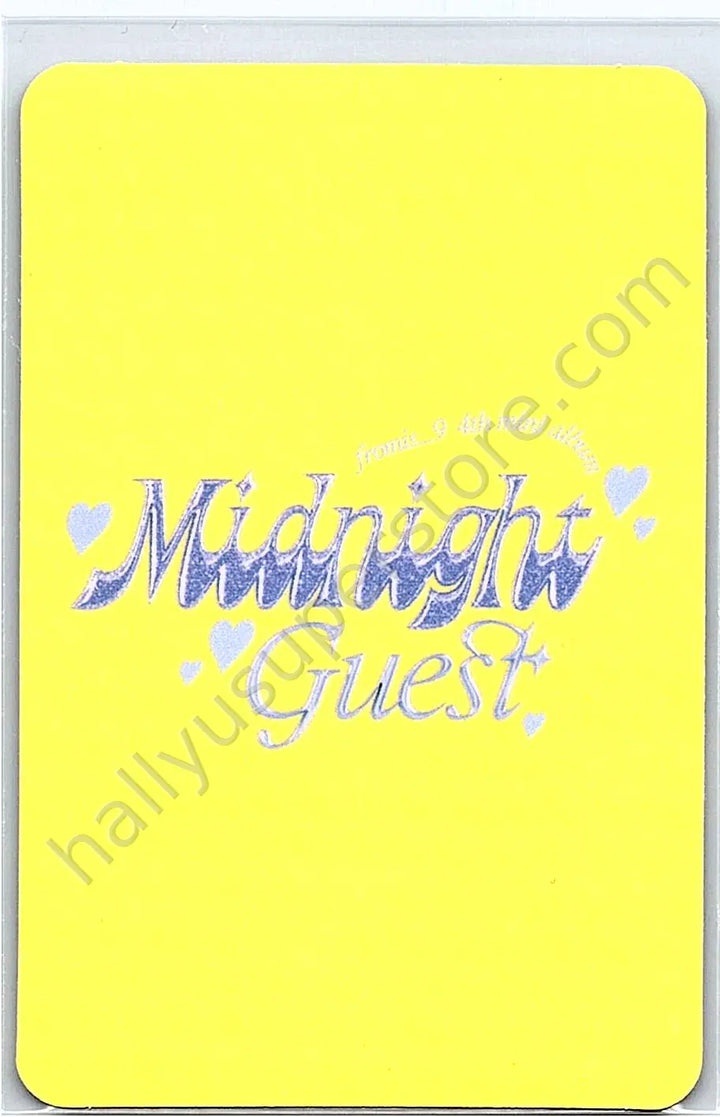 fromis_9 - Jiheon - Midnight Guest after midnight version album photocard photobook version