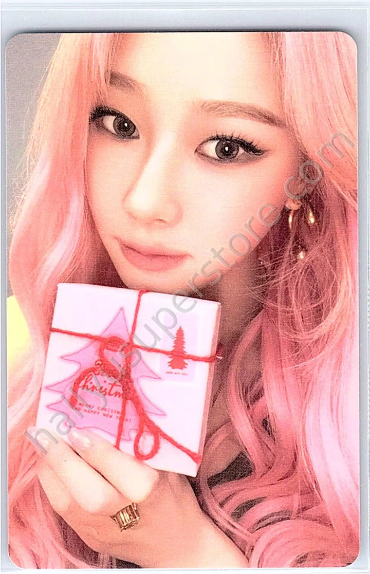 aespa - Giselle - Pink Christmas (All) 2024 version random pack trading card