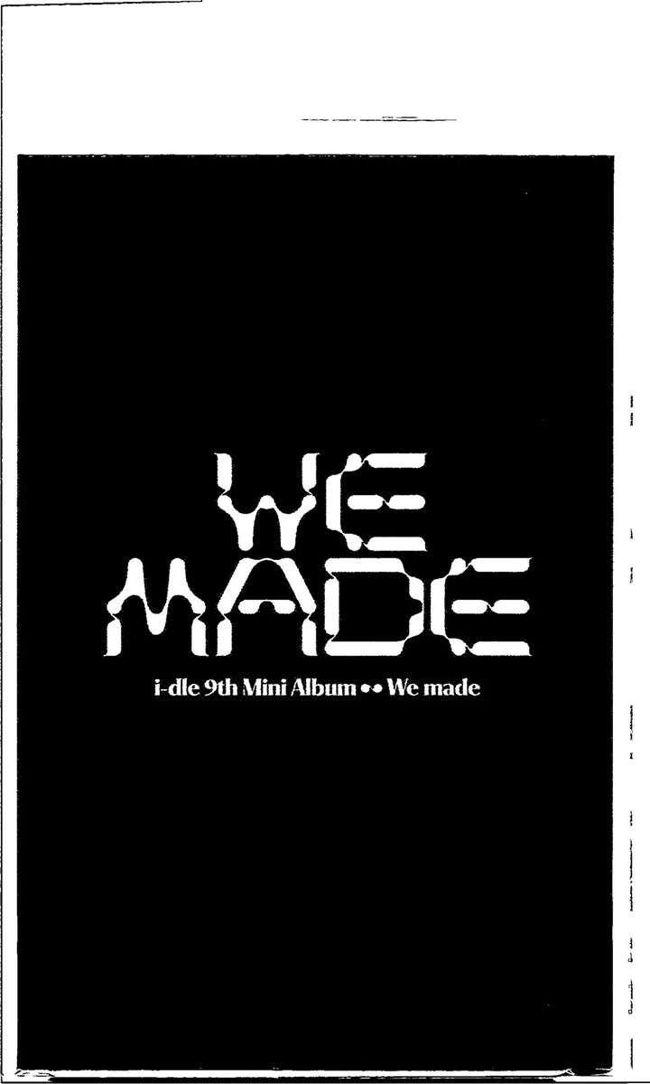I-DLE "We made" - Apple Music Drink Event Photocard, Polaroid type Photocard [26.07.09]